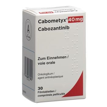 Cabometyx film tabl 40 mg bottle 30 pcs